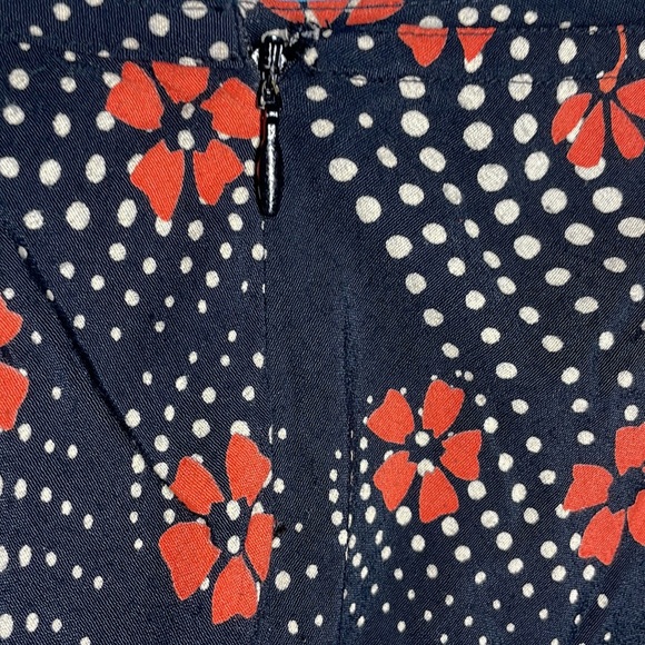 Ann Taylor retro quirky Loft fluttery skirt 30s 40s style size 10 - Picture 8 of 8